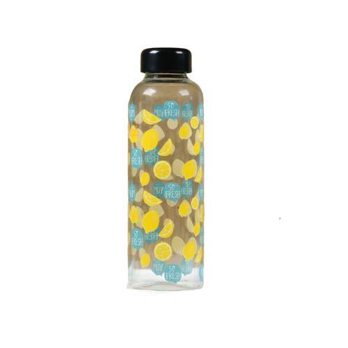 Feldflasche Glas Zitrone