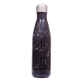 Feldflasche inox marmor schwarz