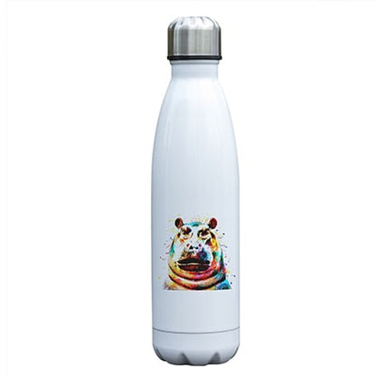 Bouteille isotherme 500 ml hippopotame multicolore