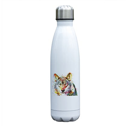 Bouteille isotherme 500 ml loup multicolore