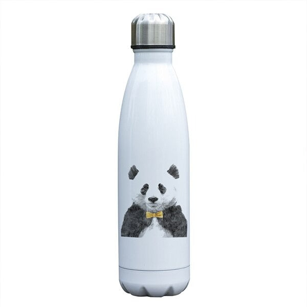 bouteille isotherme motif panda vintage