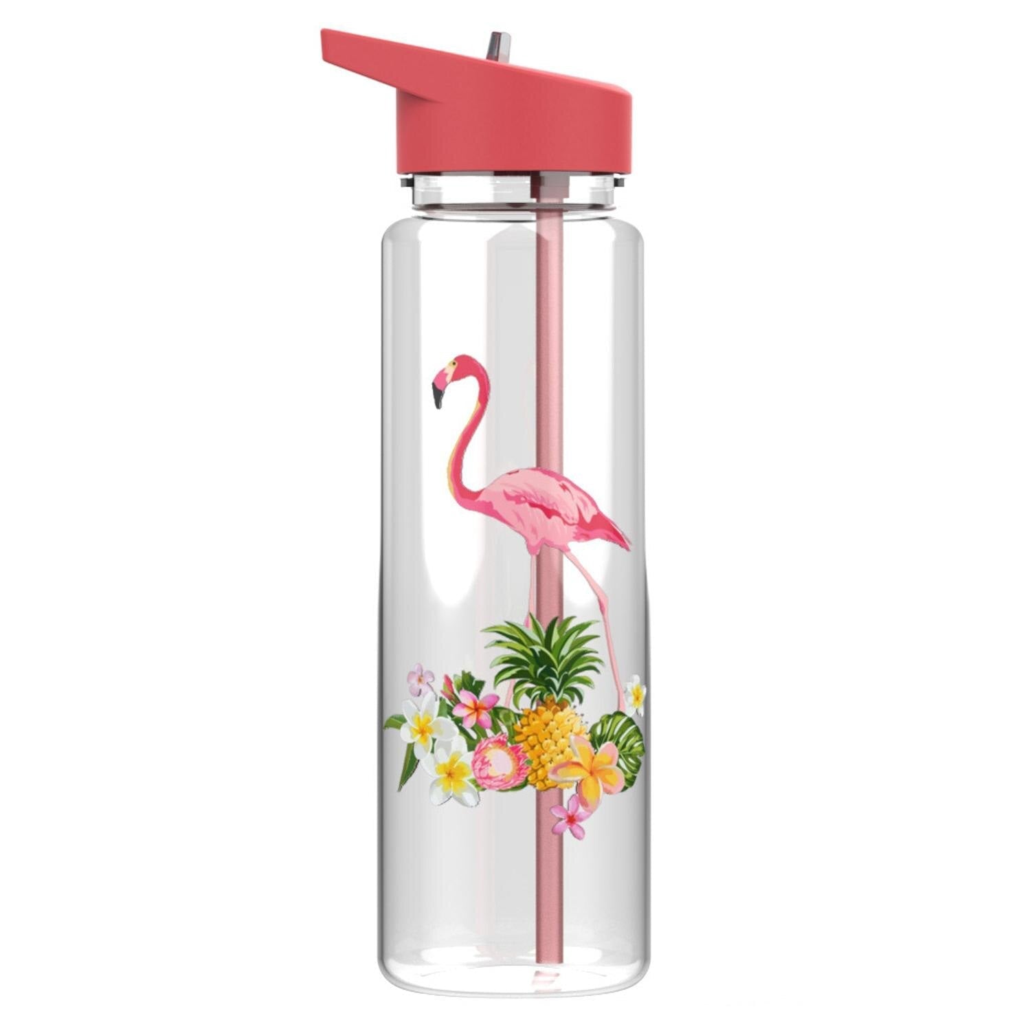 kind flamingo tropische Feldflasche