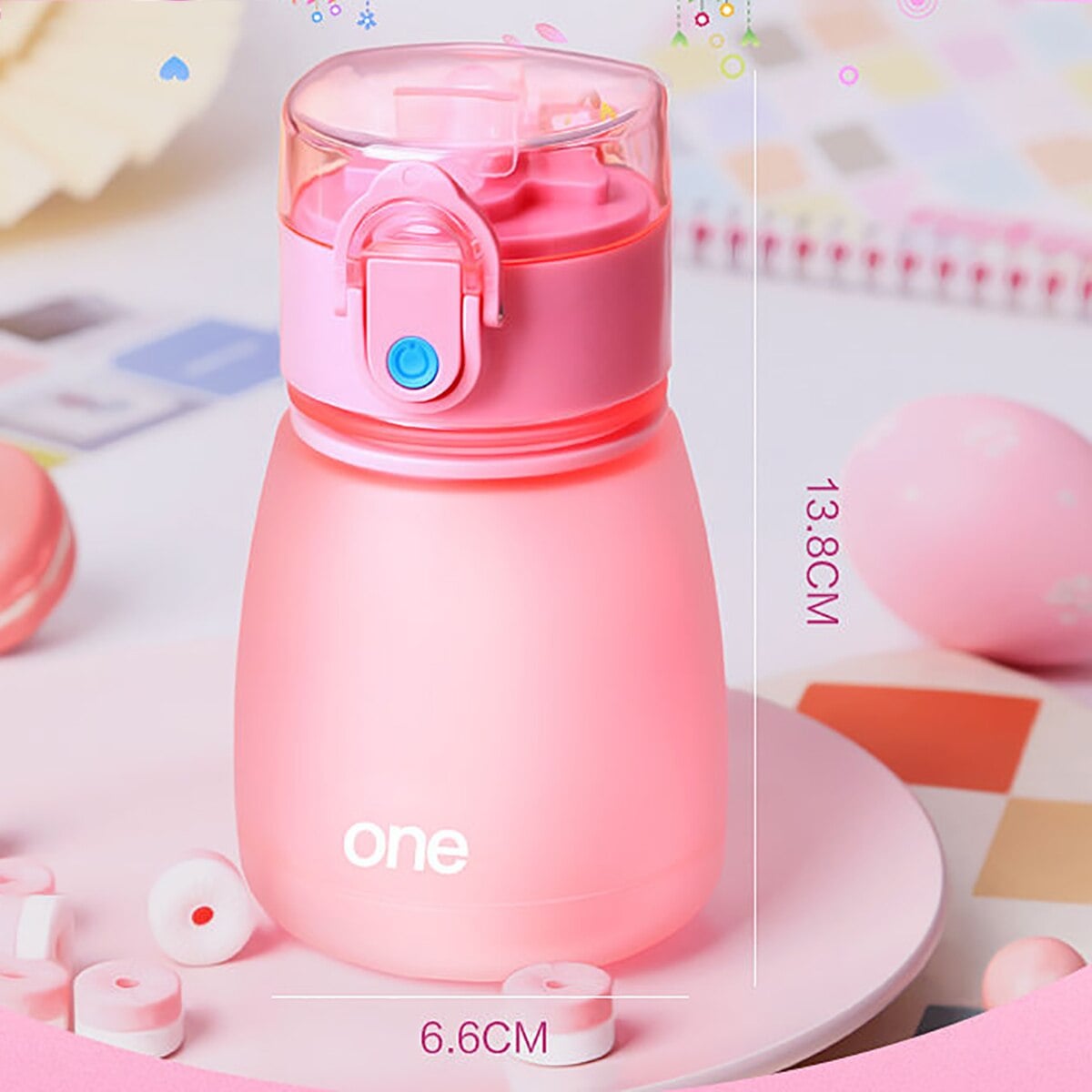 kinder klassisch rosa grosse Feldflasche