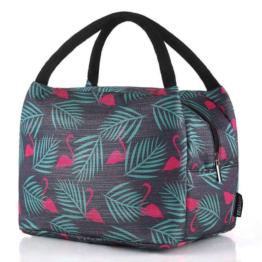 lunch bag isotherm flamingo rosa