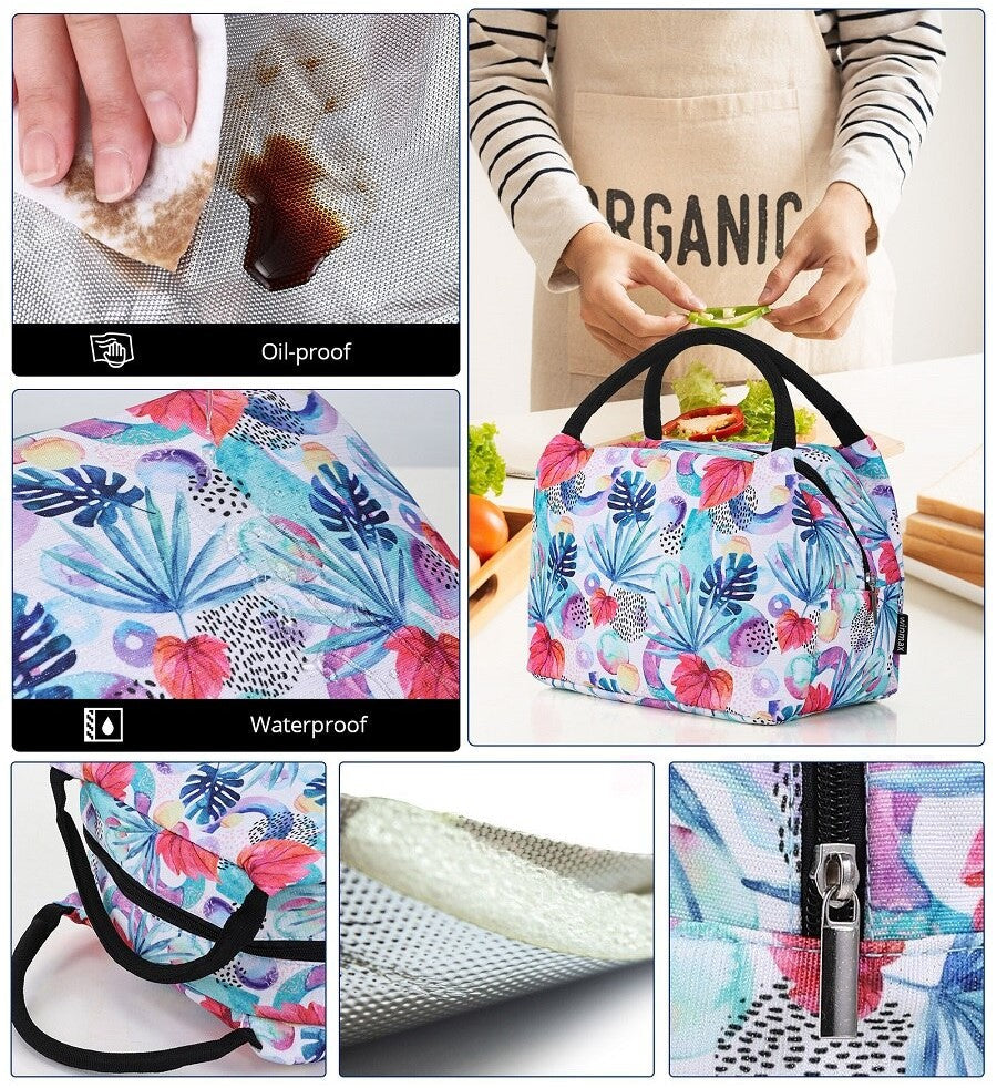 lunch bag isotherm spring tropical