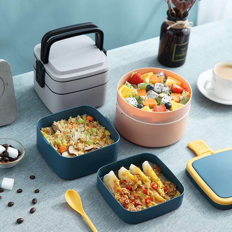 lunchbox bento drei farbig