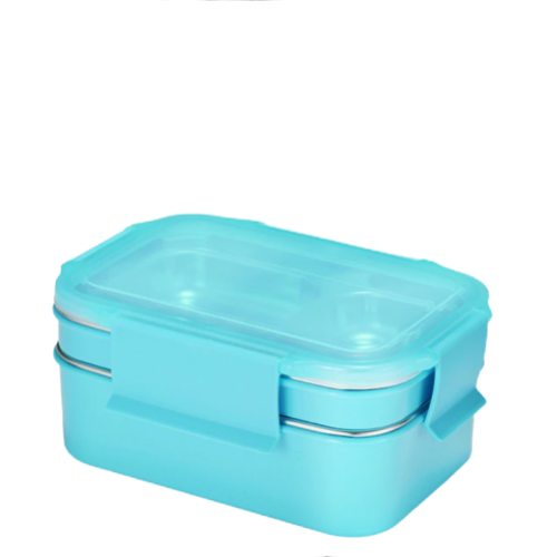 lunch box classique bleu