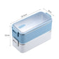 lunchbox isotherme blue weiss size