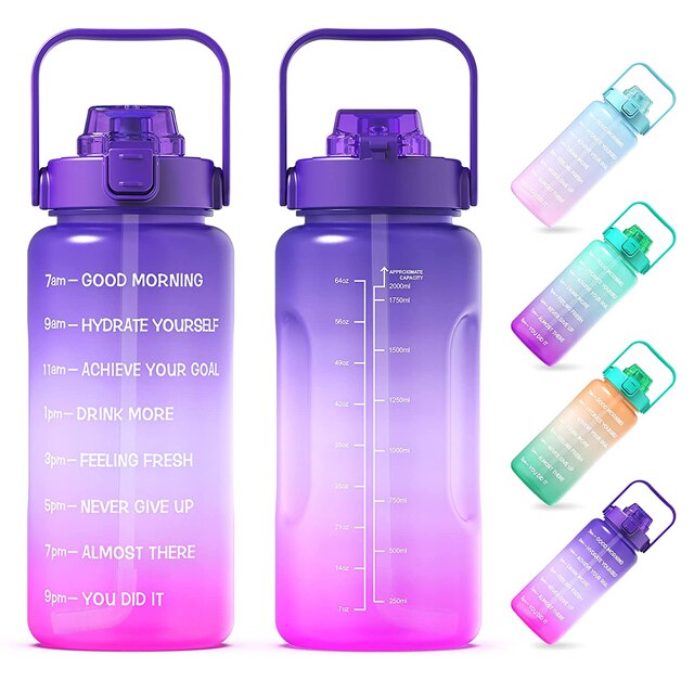 sportflasche violett rosa